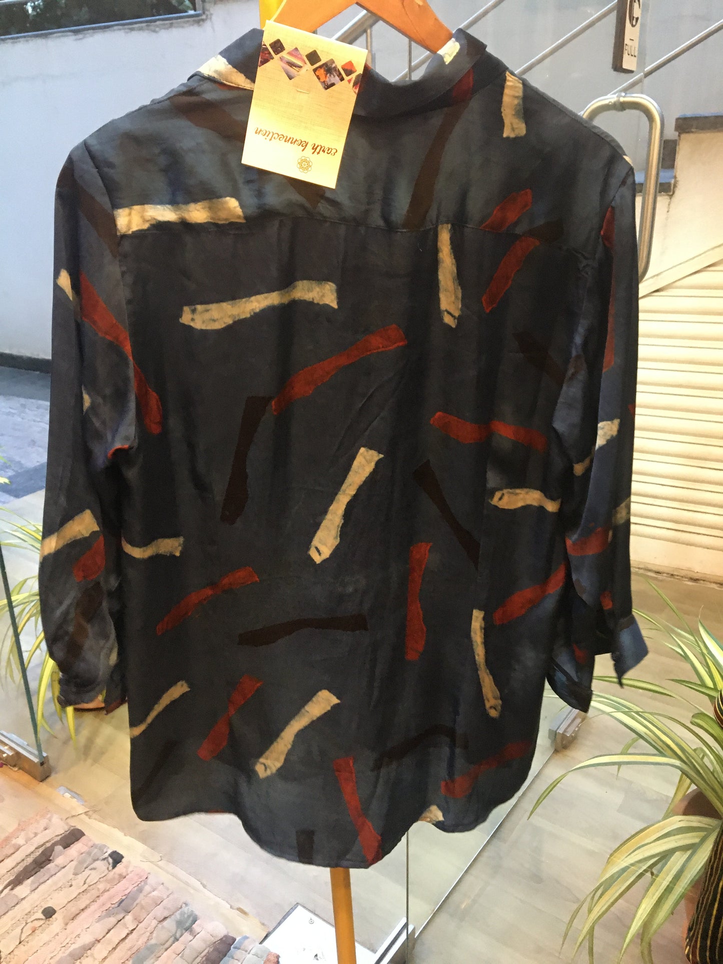 Modal silk shirt