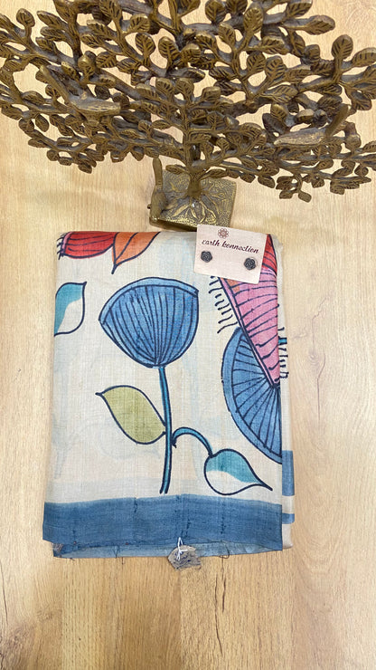 Pure Tussar Silk saree