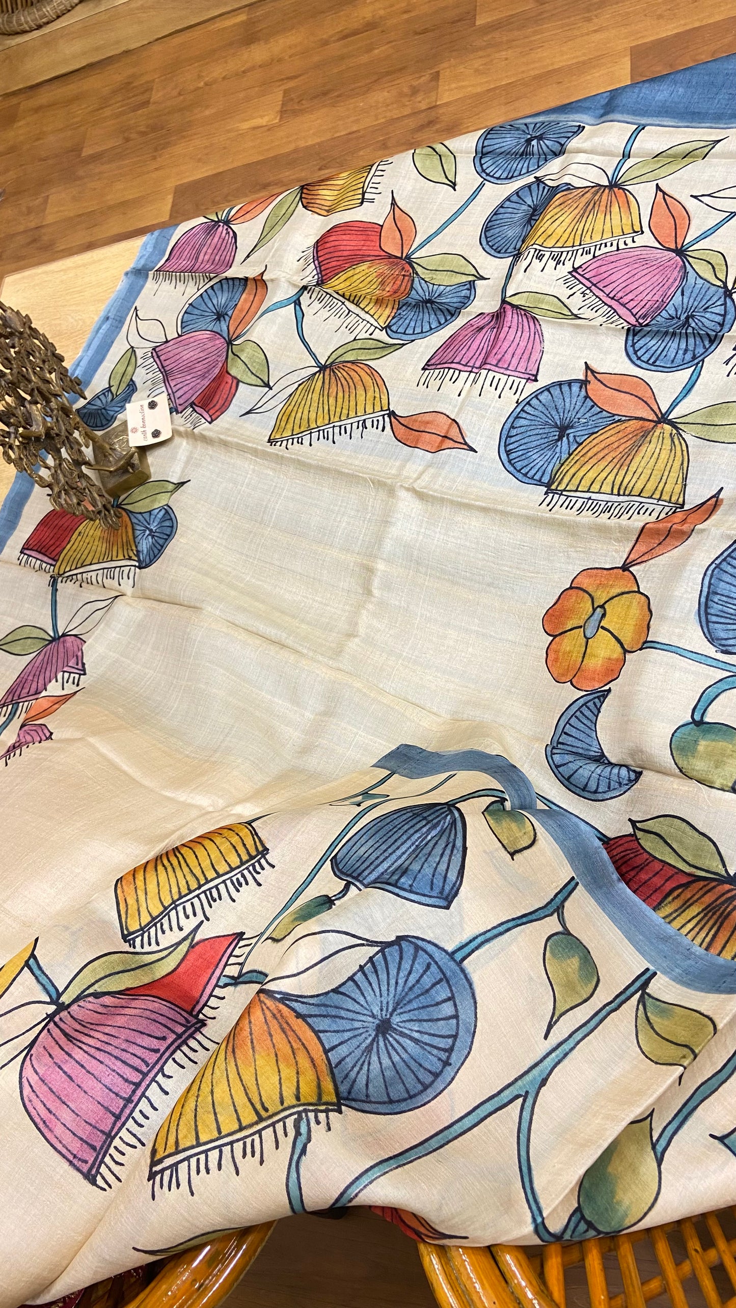 Pure Tussar Silk saree