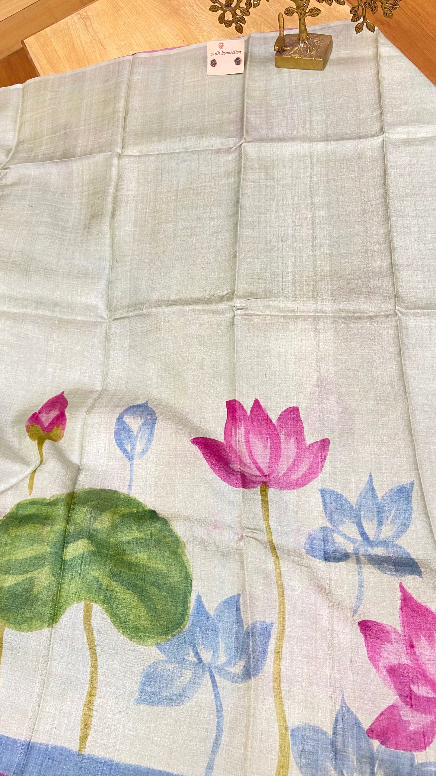 Pure Tussar Silk saree