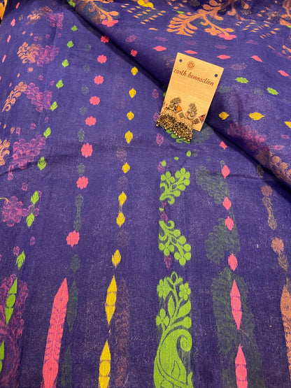 Cotton jamdani saree