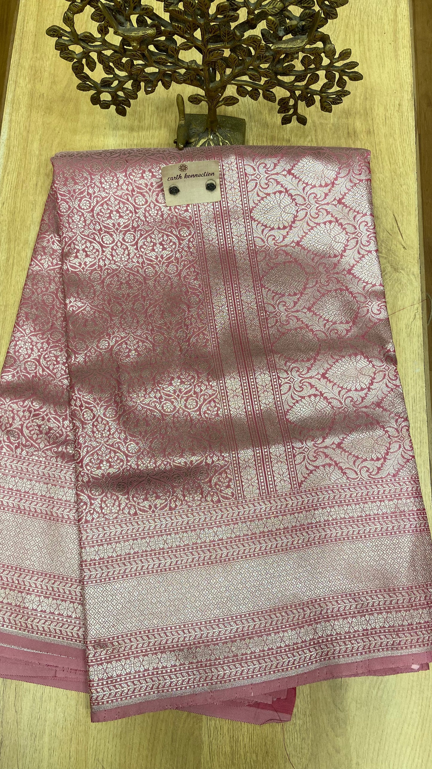 Pure silk banarasi saree