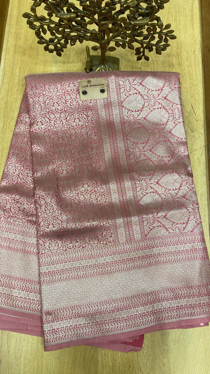 Pure silk banarasi saree
