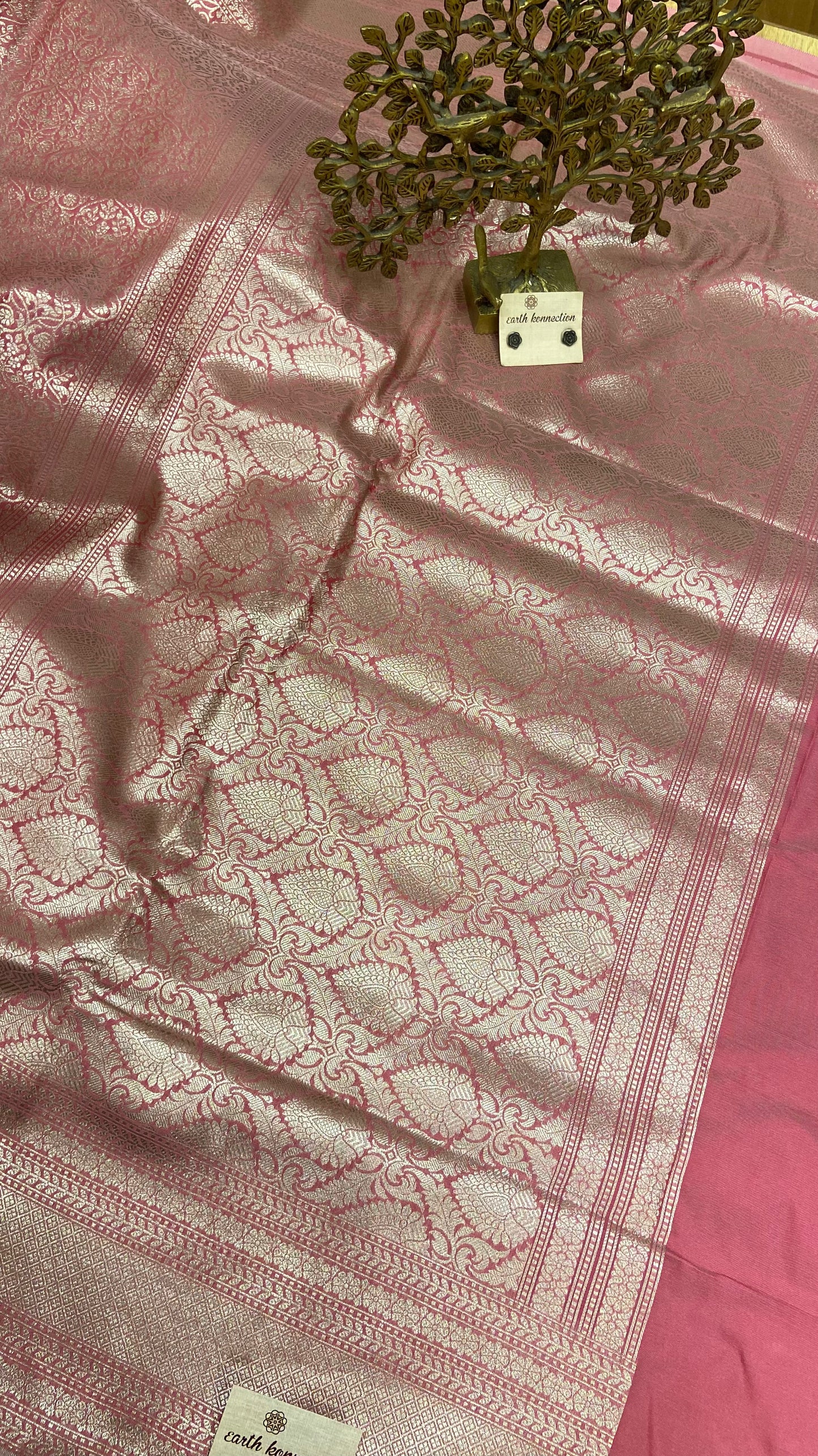 Pure silk banarasi saree