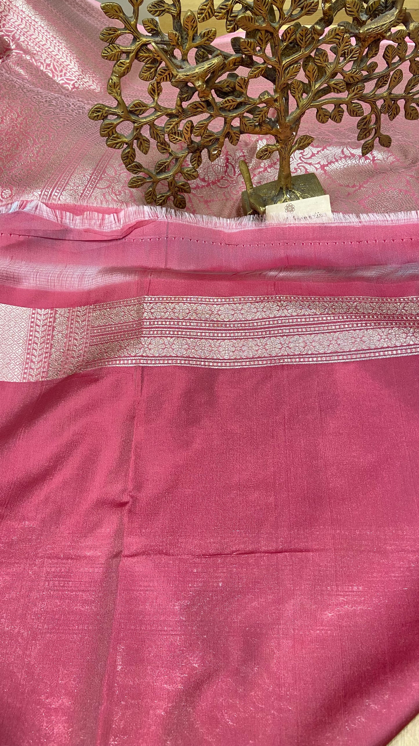 Pure silk banarasi saree