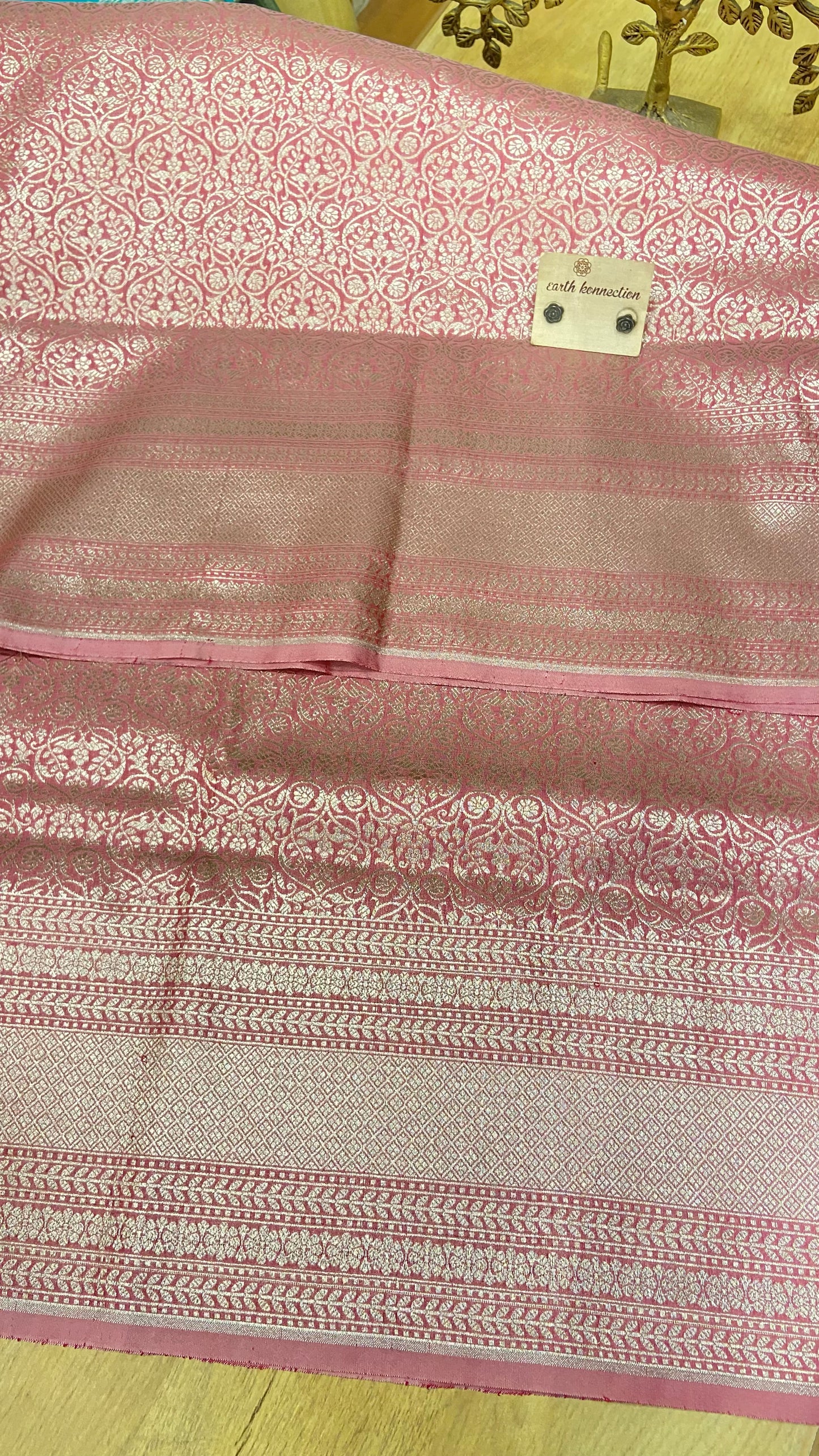 Pure silk banarasi saree