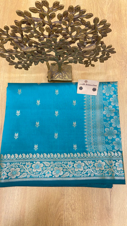 Semi silk banarasi saree
