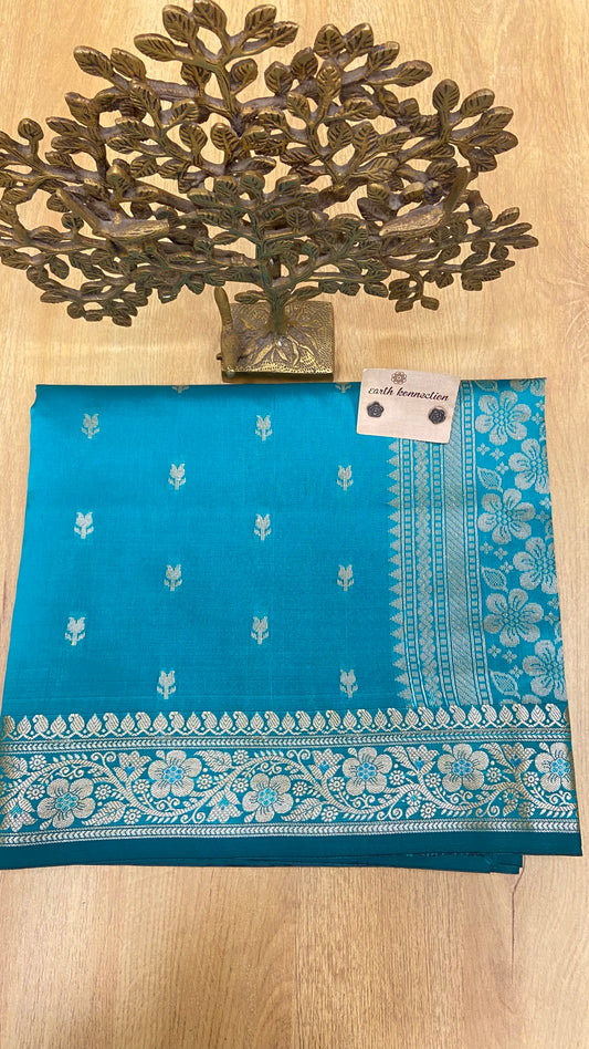Semi silk banarasi saree
