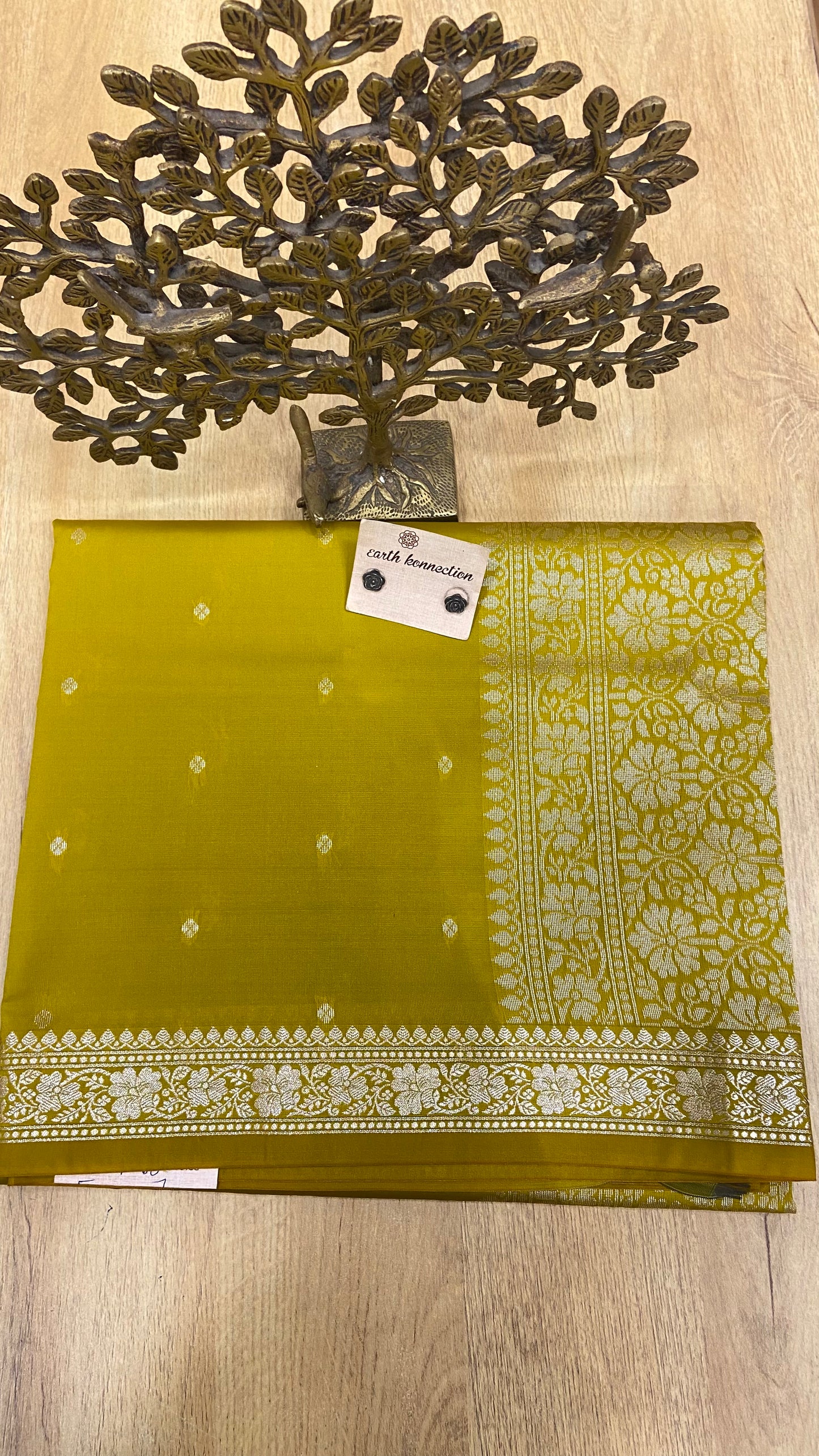 Semi silk banarasi saree