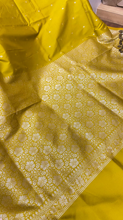 Semi silk banarasi saree