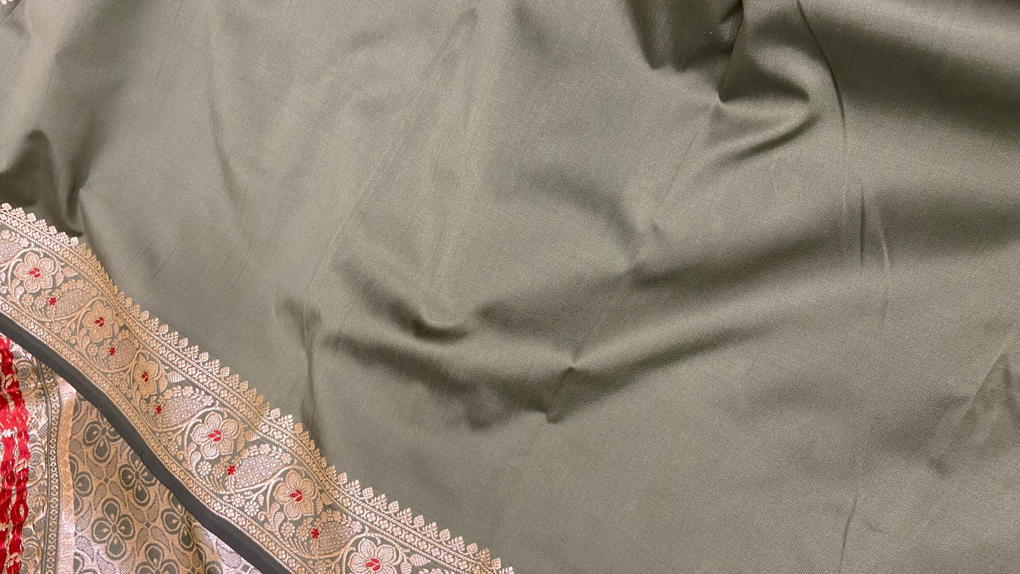 Semi silk banarasi saree