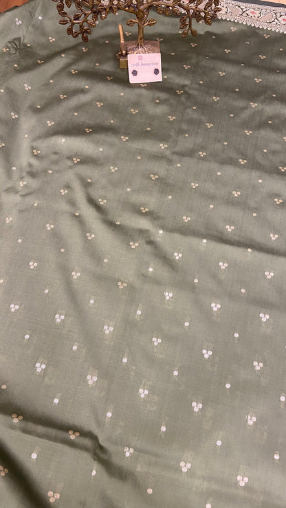 Semi silk banarasi saree