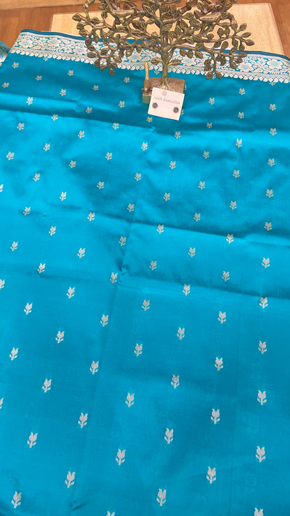 Semi silk banarasi saree
