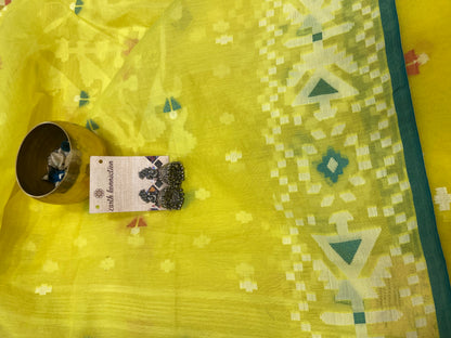 Muslin jamdani saree