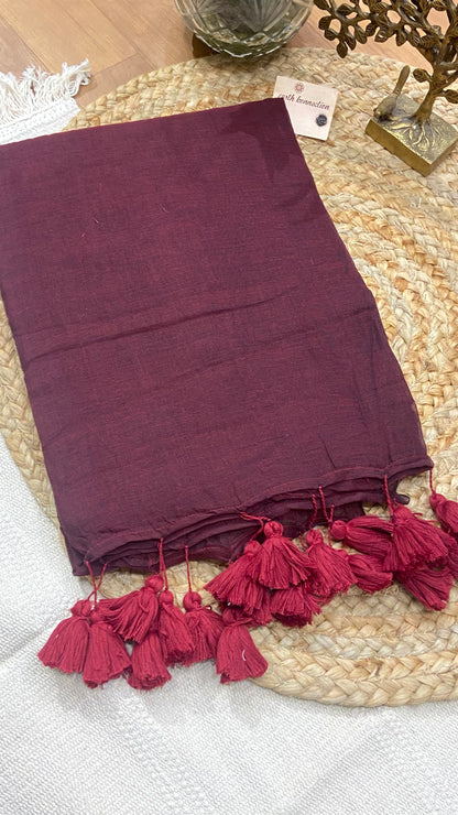 Mulmul Cotton saree