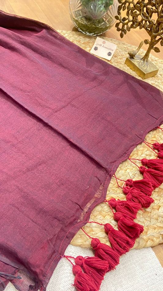 Mulmul Cotton saree