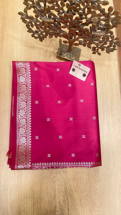 Semi silk banarasi saree