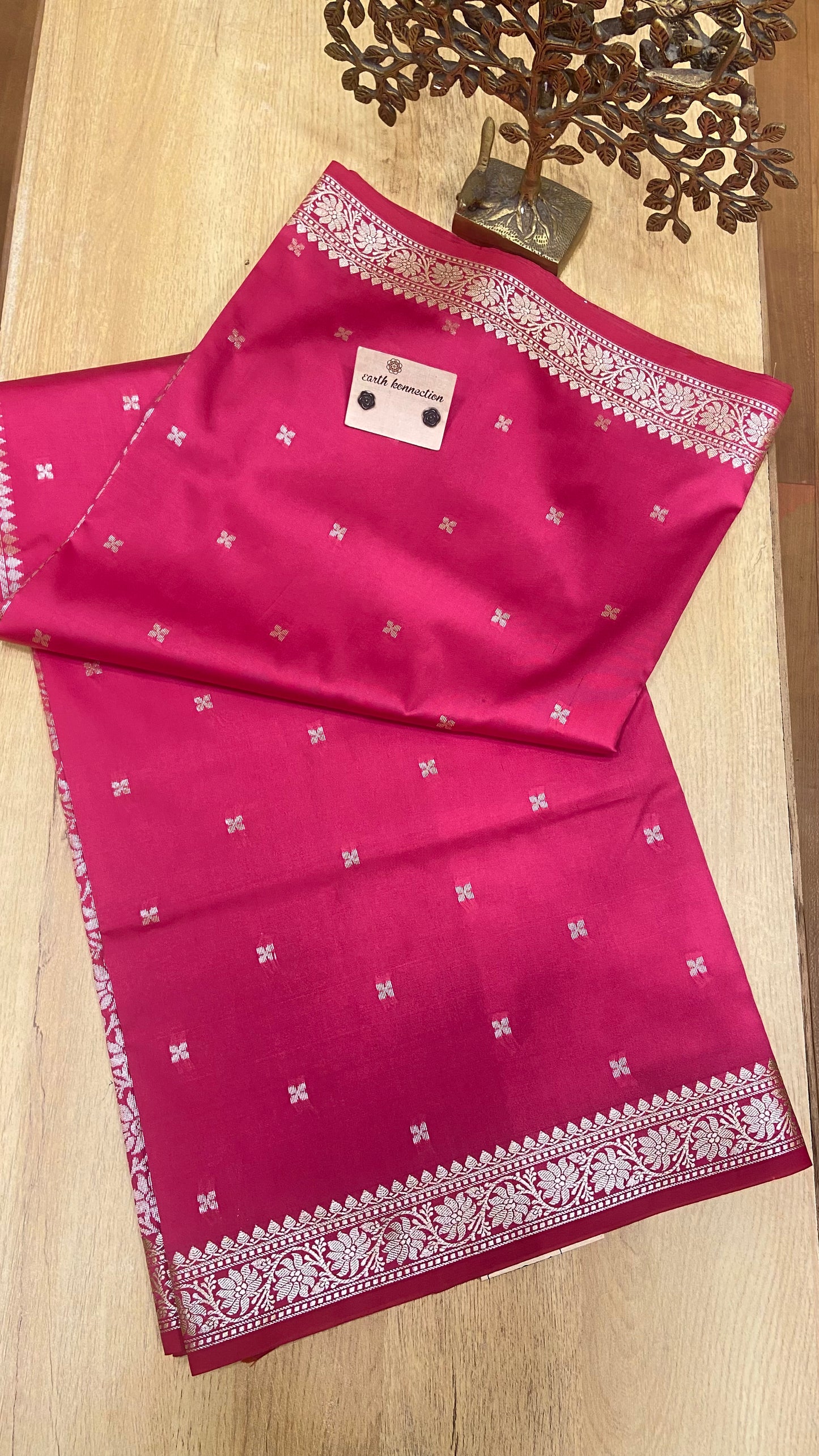 Semi silk banarasi saree