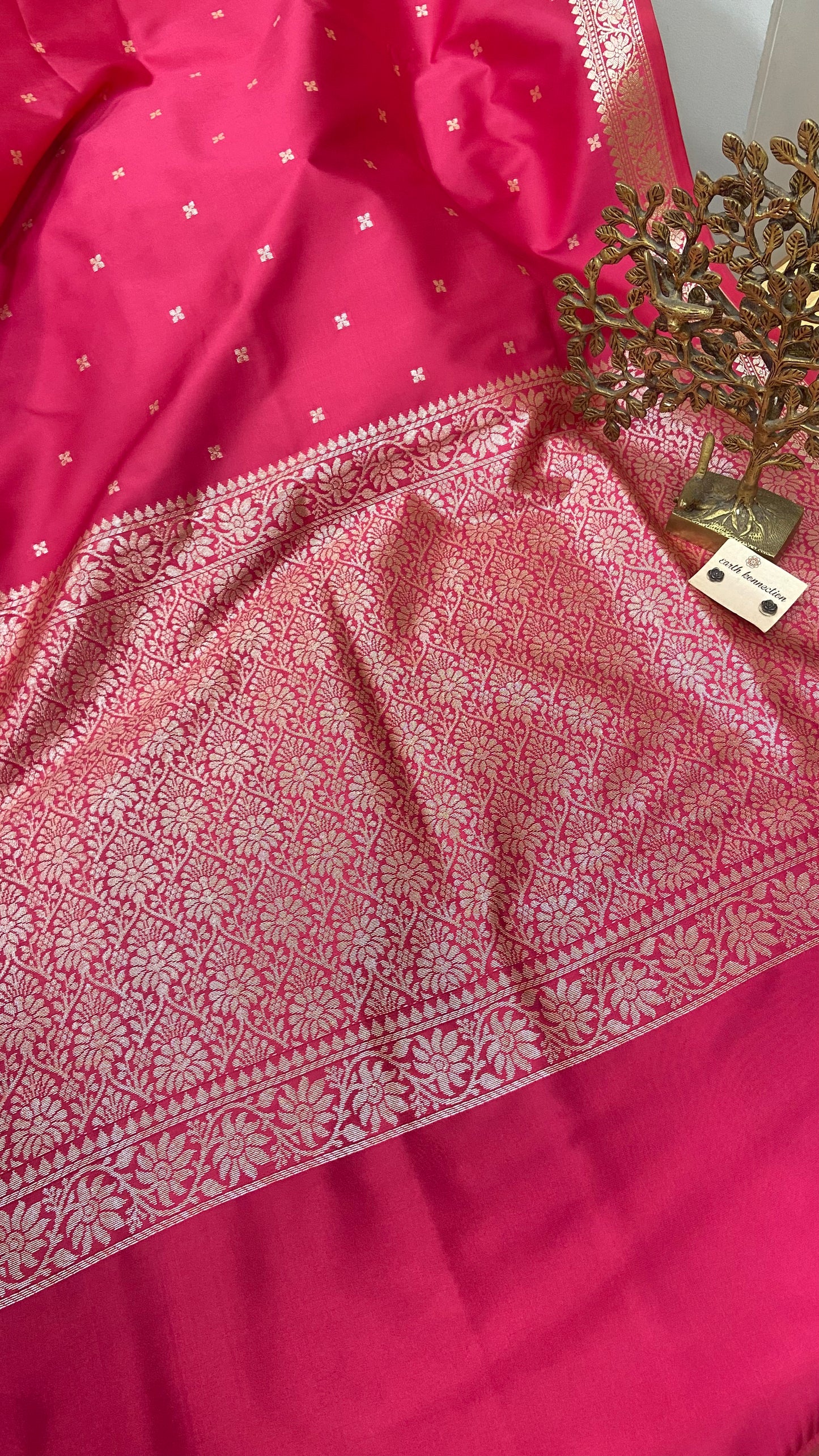 Semi silk banarasi saree