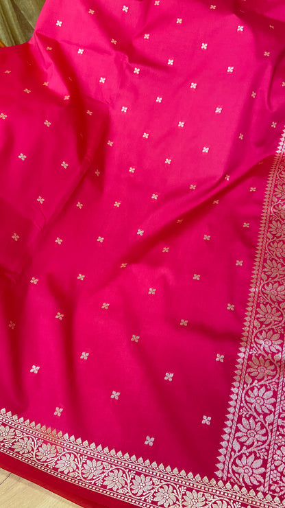 Semi silk banarasi saree