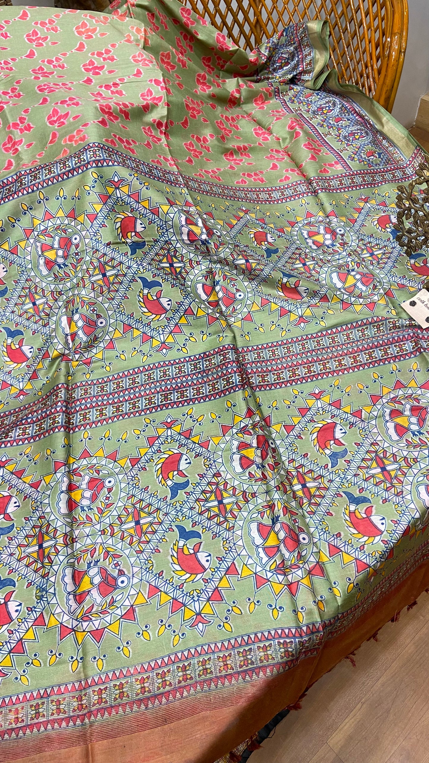 Pure silk cotton saree
