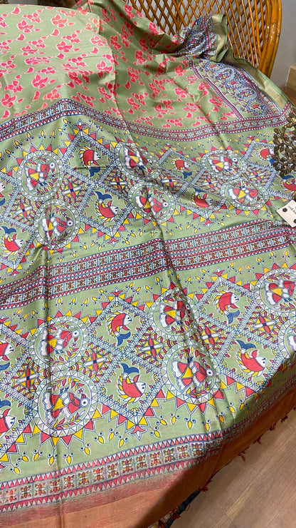 Pure silk cotton saree