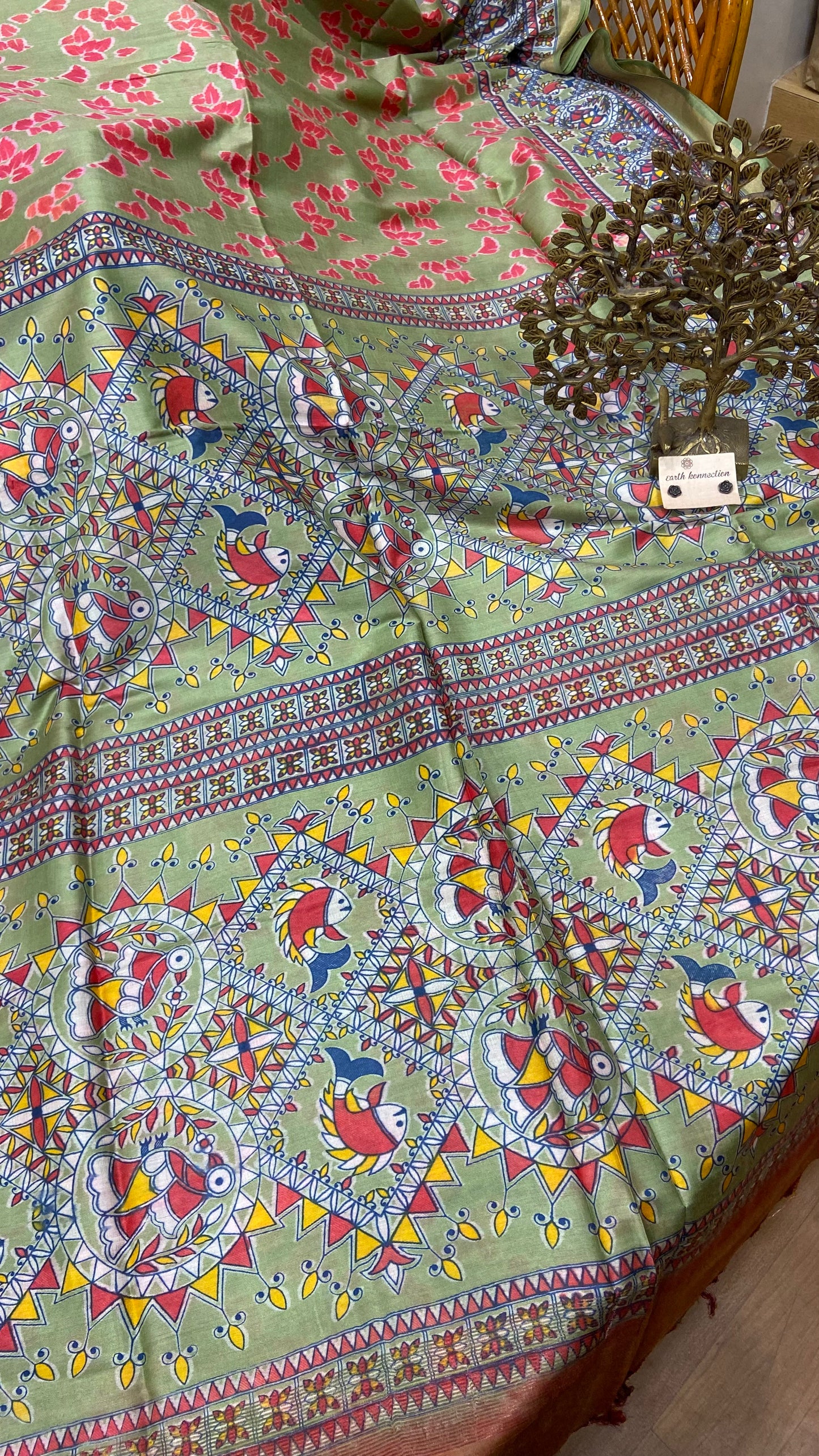 Pure silk cotton saree
