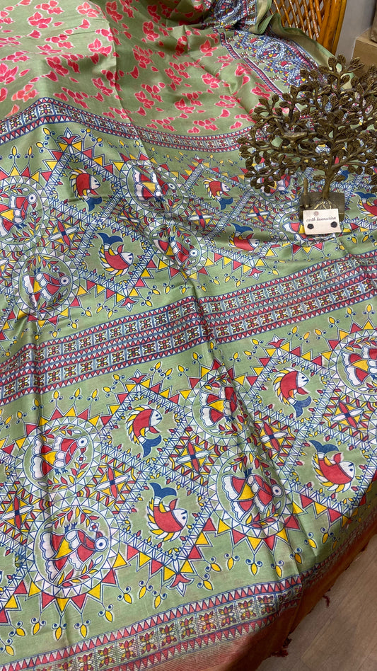 Pure silk cotton saree