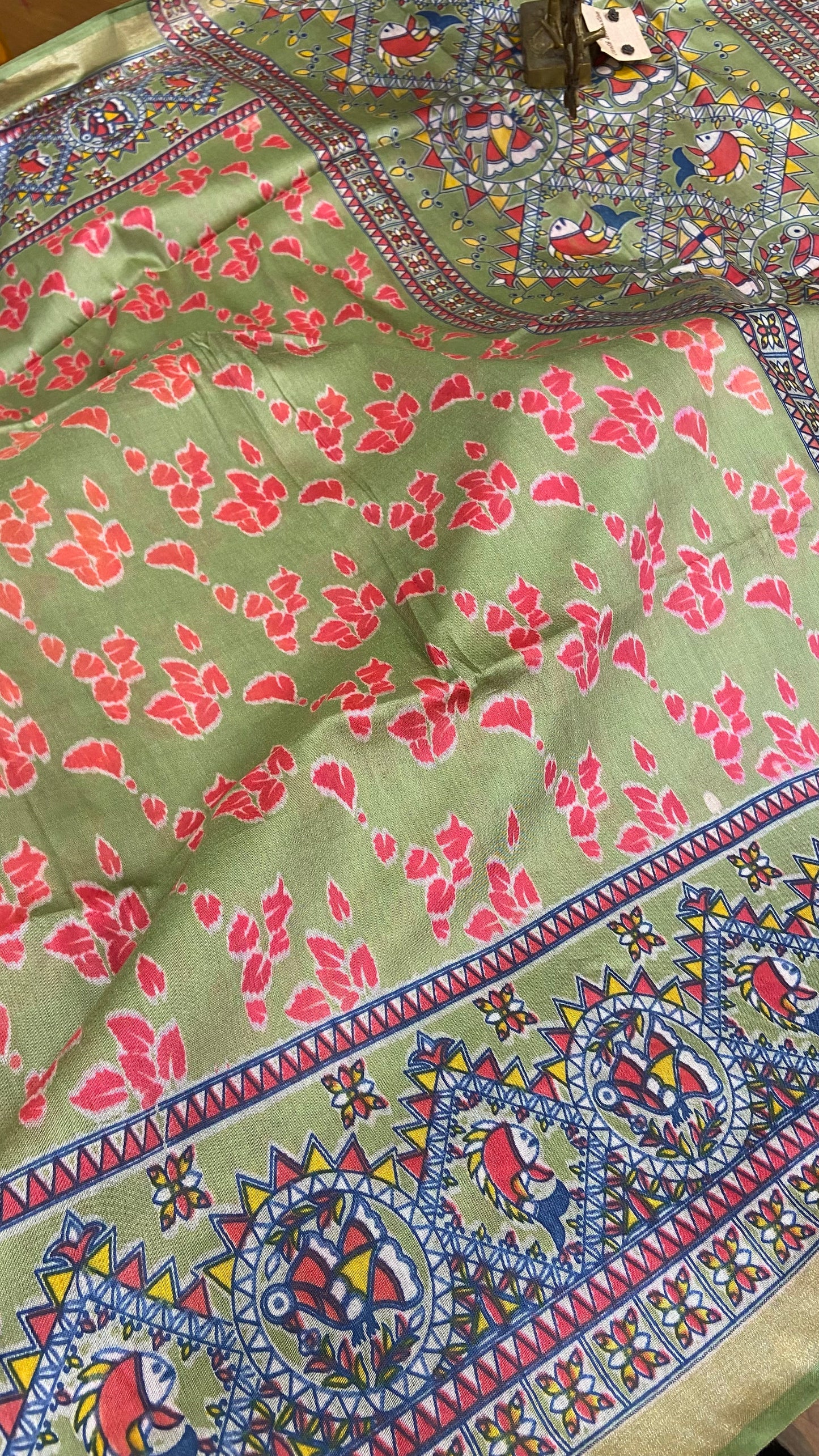 Pure silk cotton saree