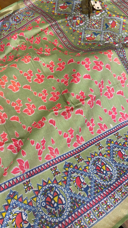 Pure silk cotton saree