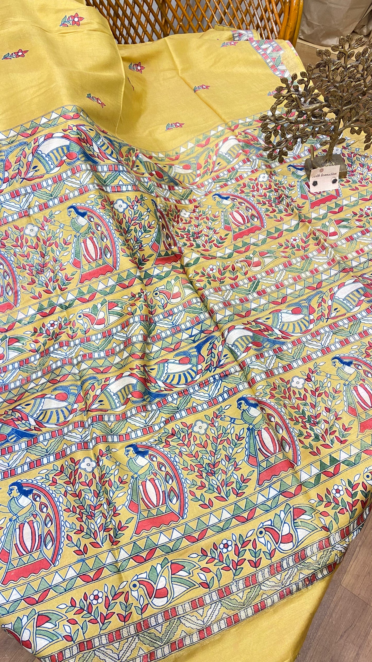 Pure silk cotton saree