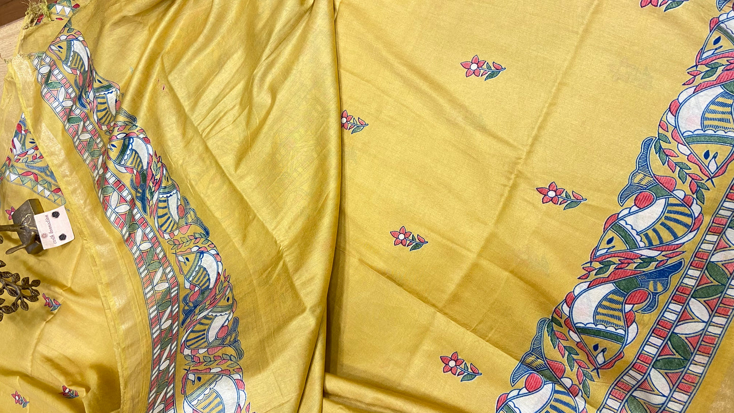 Pure silk cotton saree