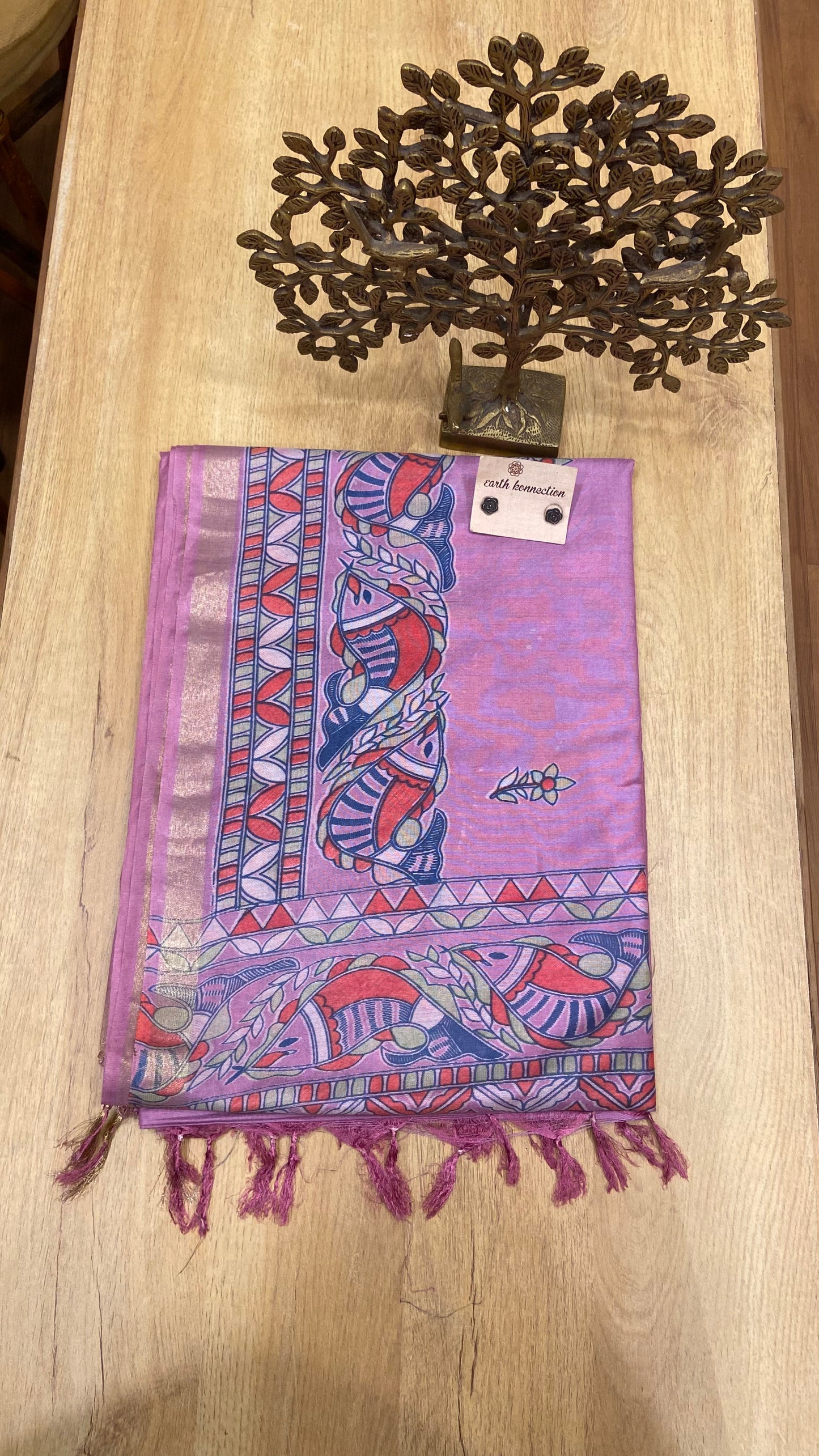 Pure silk cotton saree