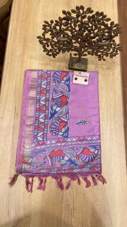 Pure silk cotton saree