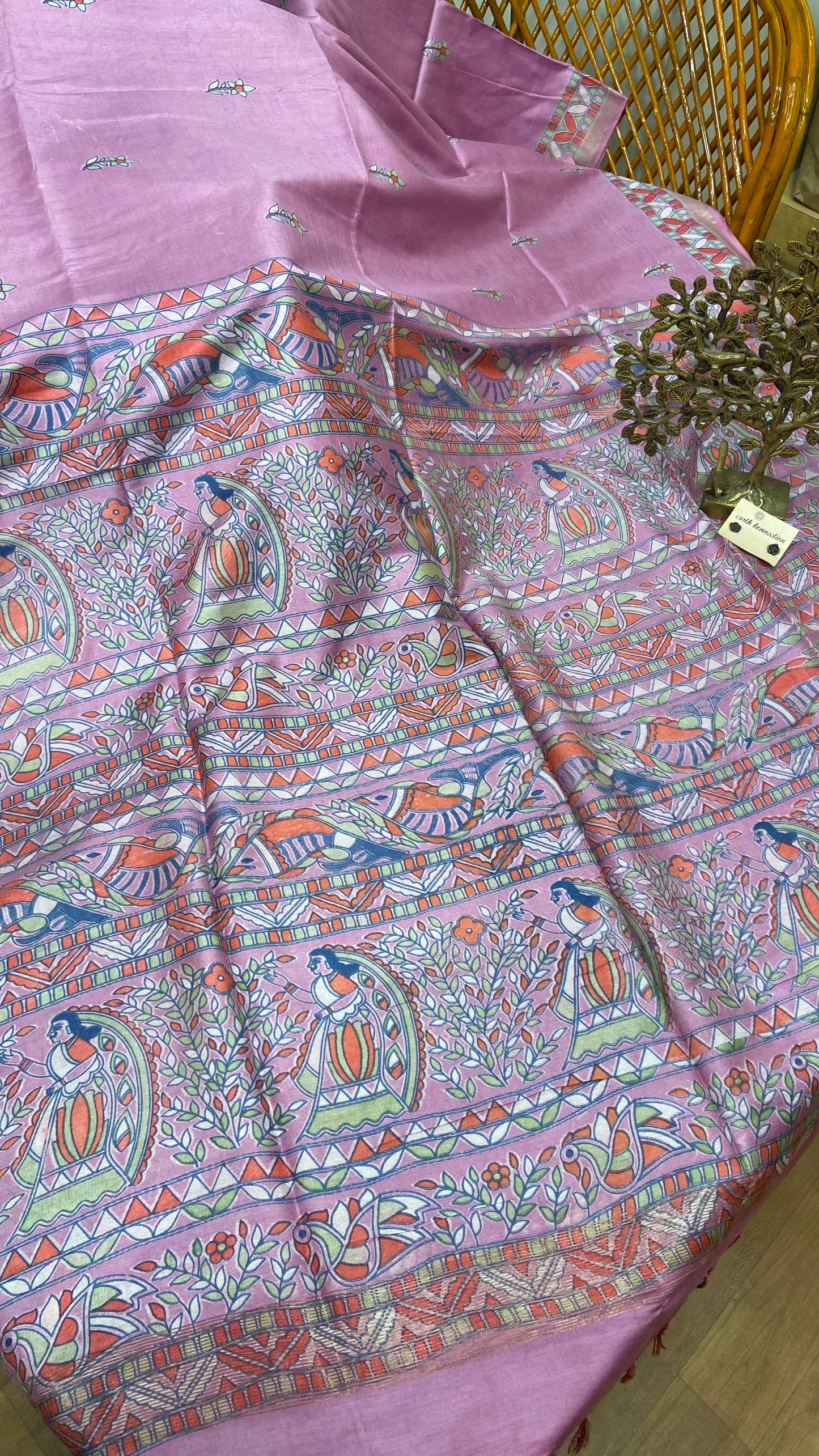 Pure silk cotton saree