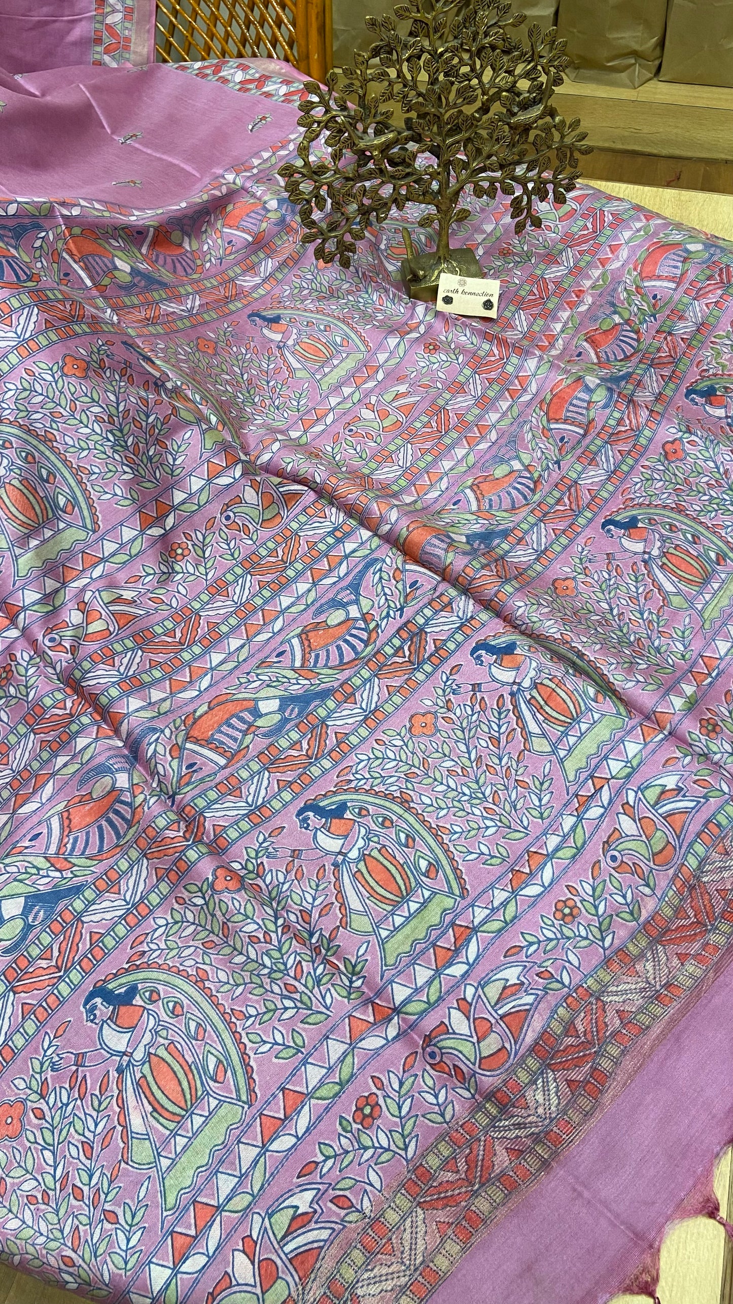 Pure silk cotton saree