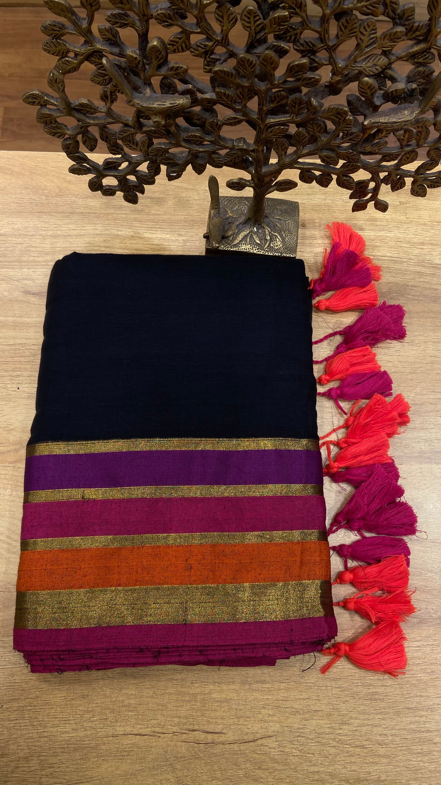 Mulmul Cotton saree