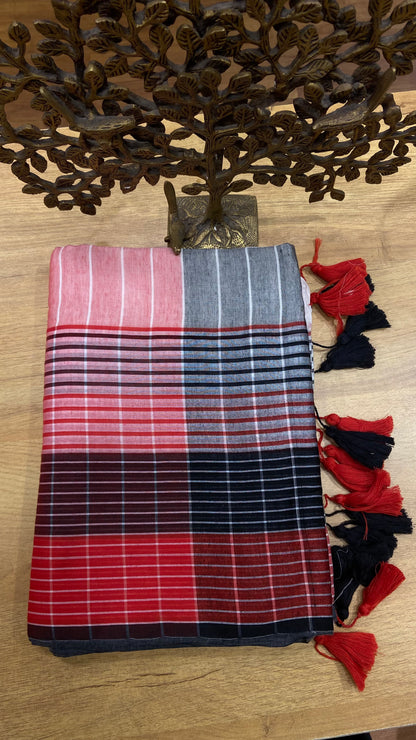 Mulmul Cotton saree