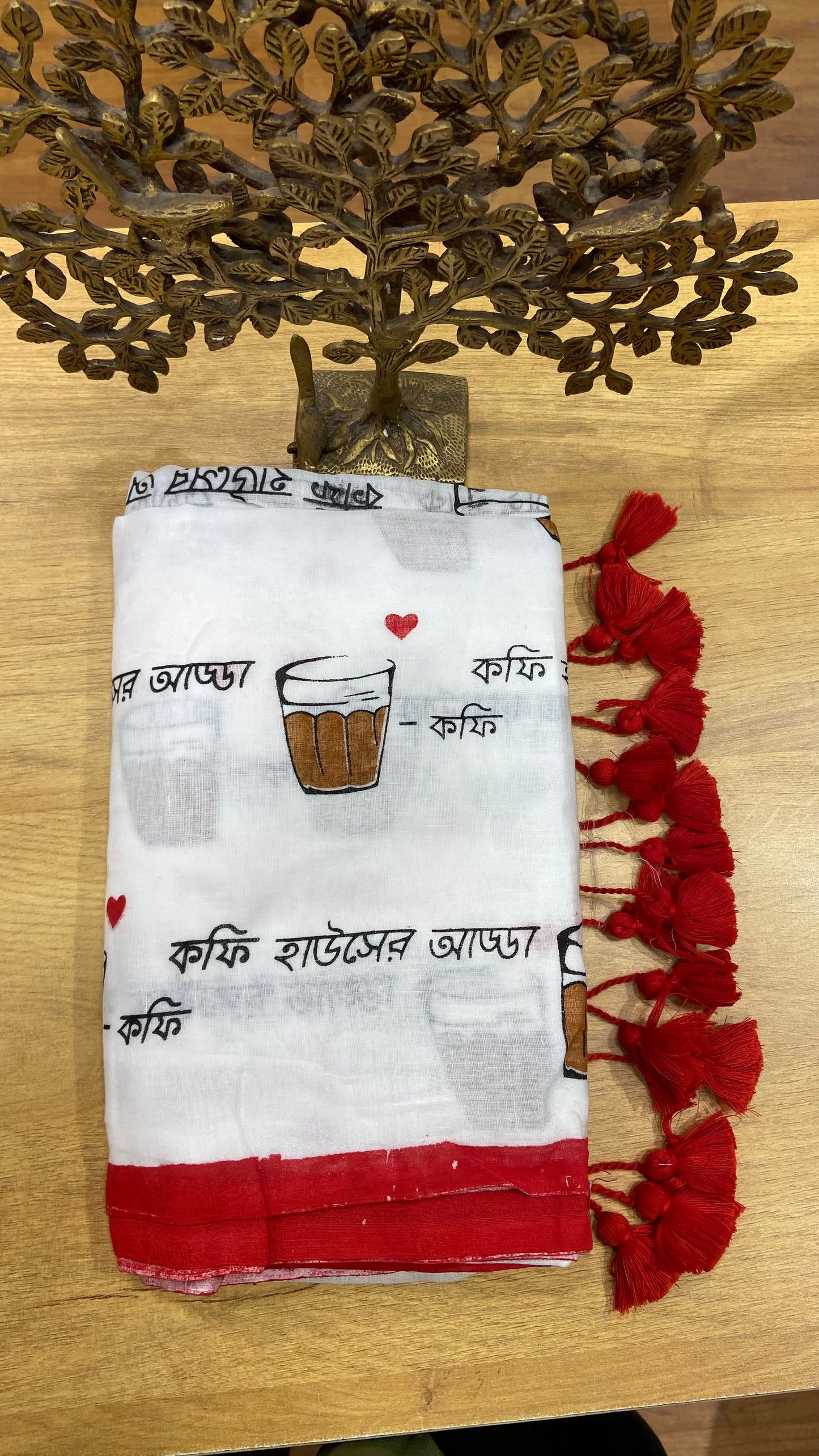 Mulmul Cotton saree