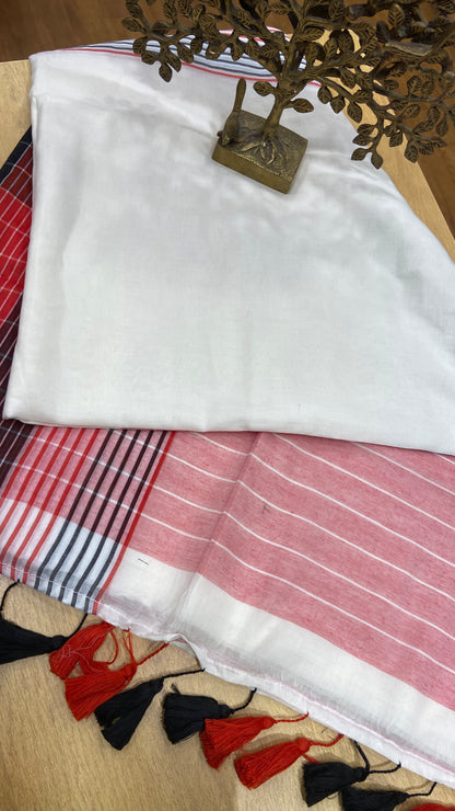 Mulmul Cotton saree
