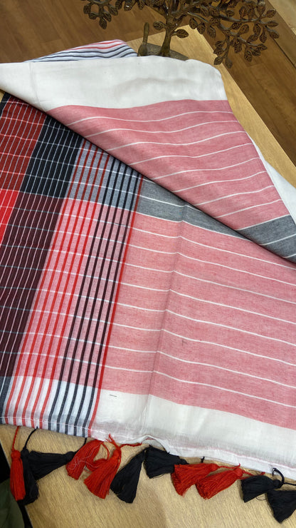 Mulmul Cotton saree
