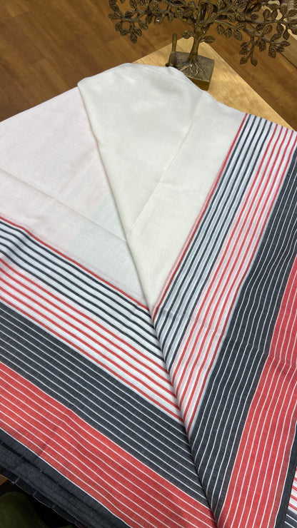 Mulmul Cotton saree