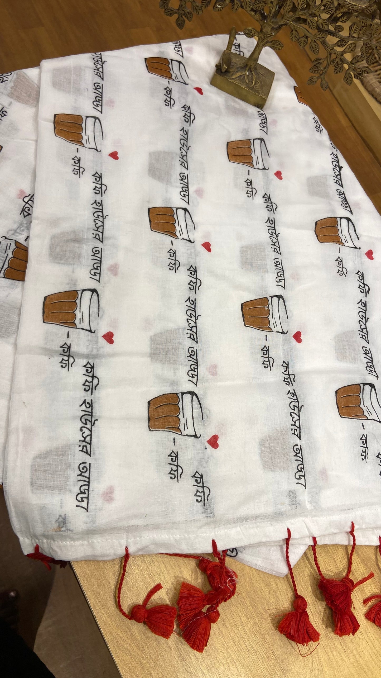 Mulmul Cotton saree