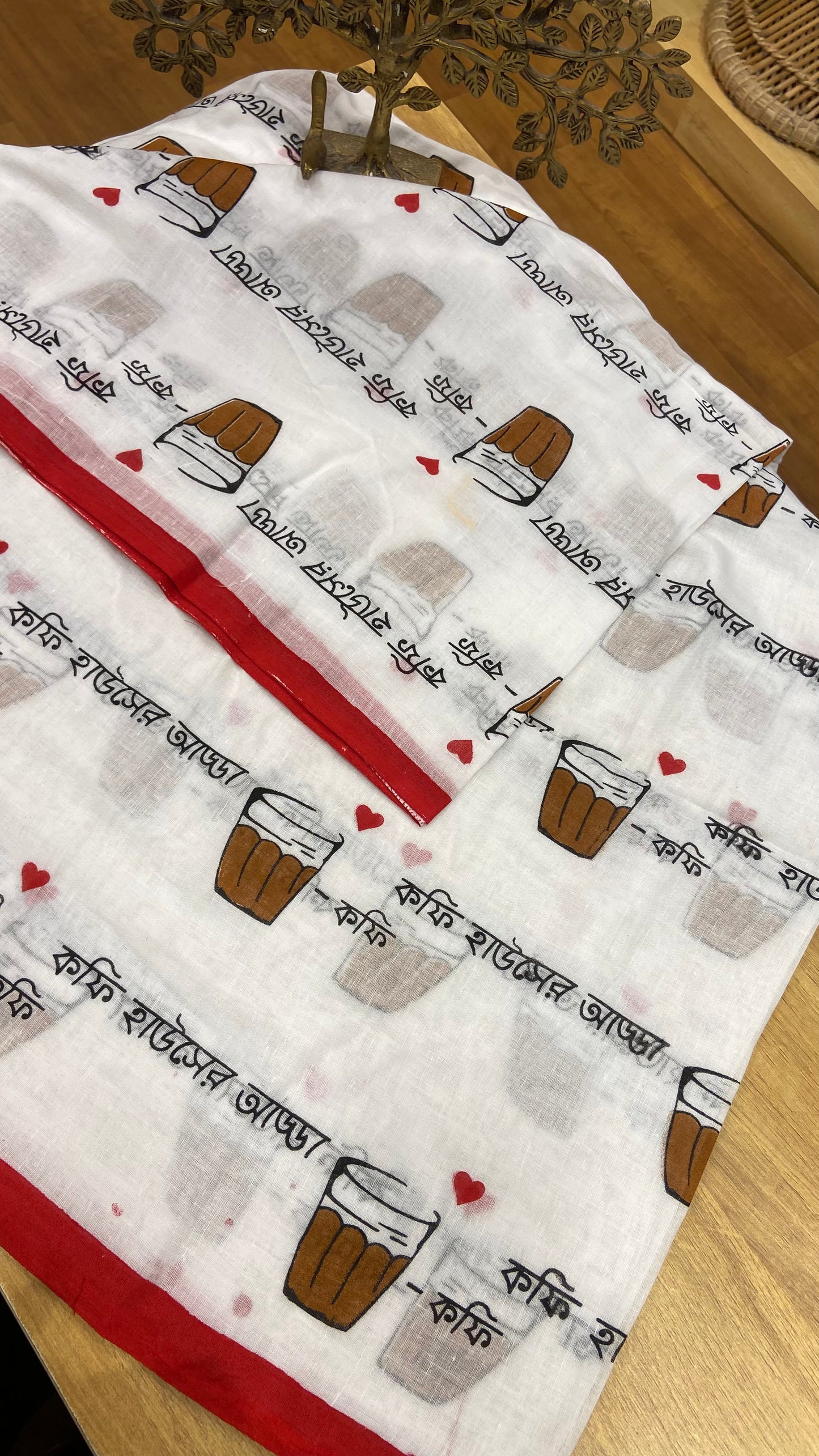 Mulmul Cotton saree