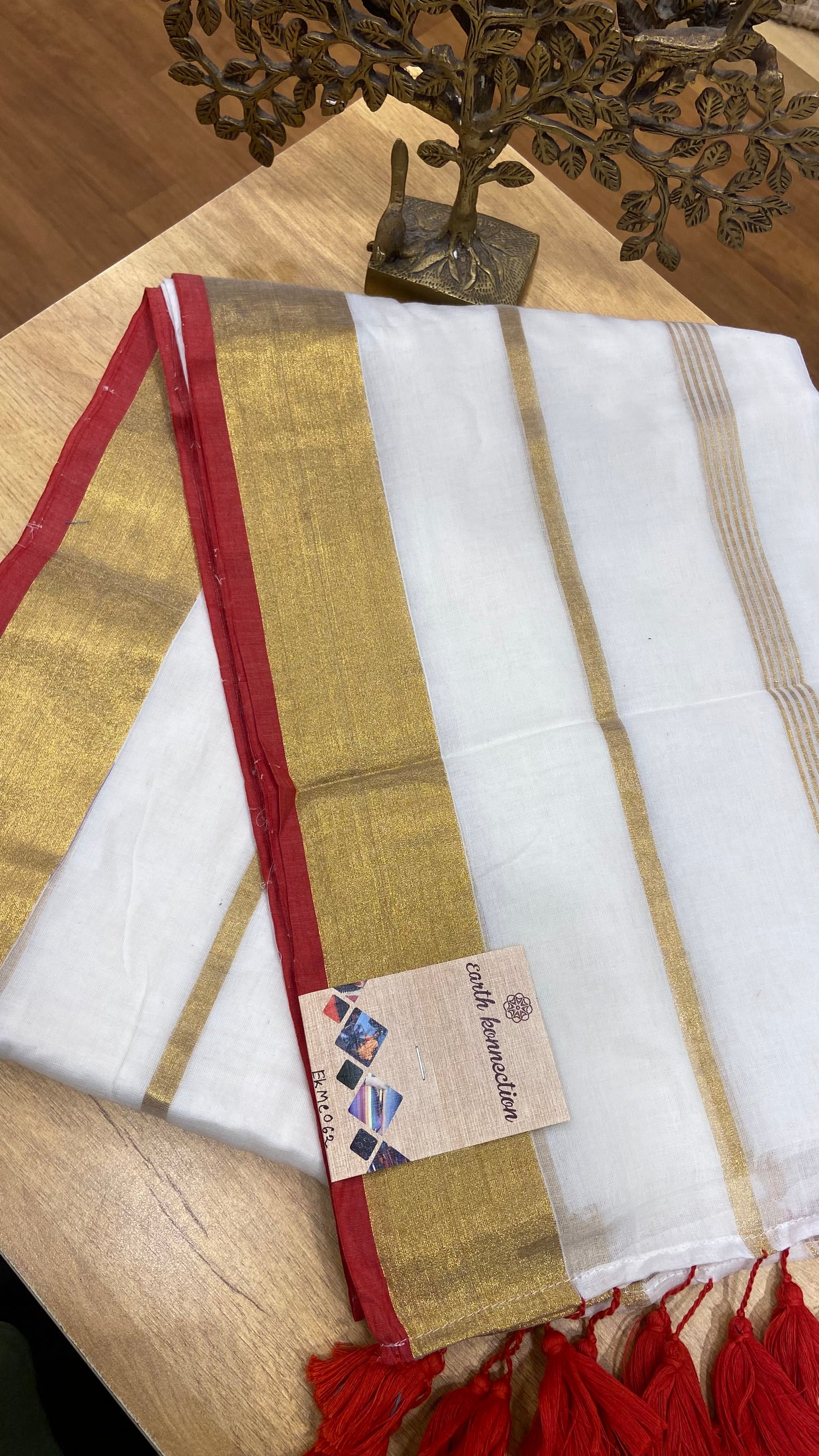 Mulmul Cotton saree