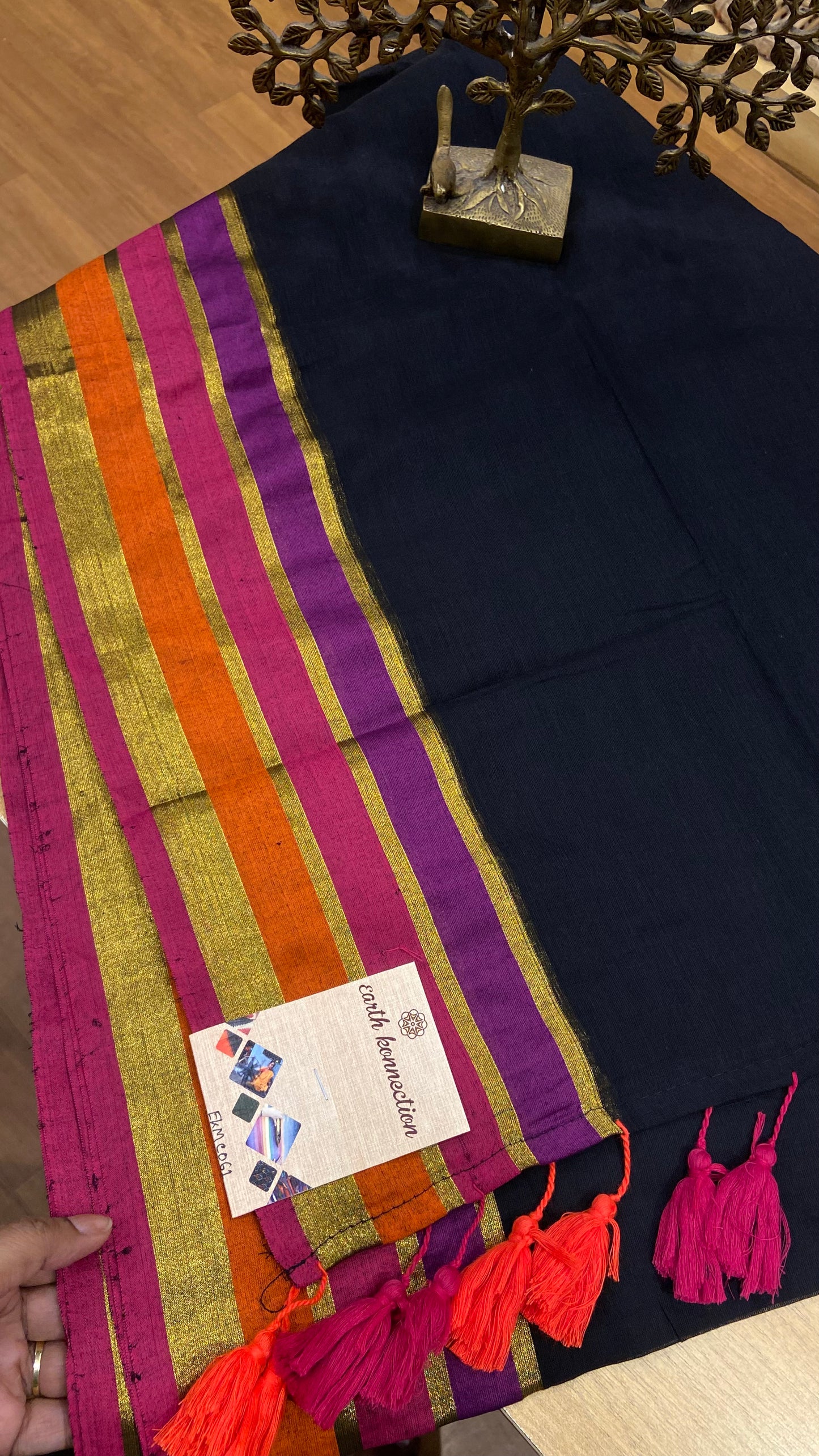 Mulmul Cotton saree