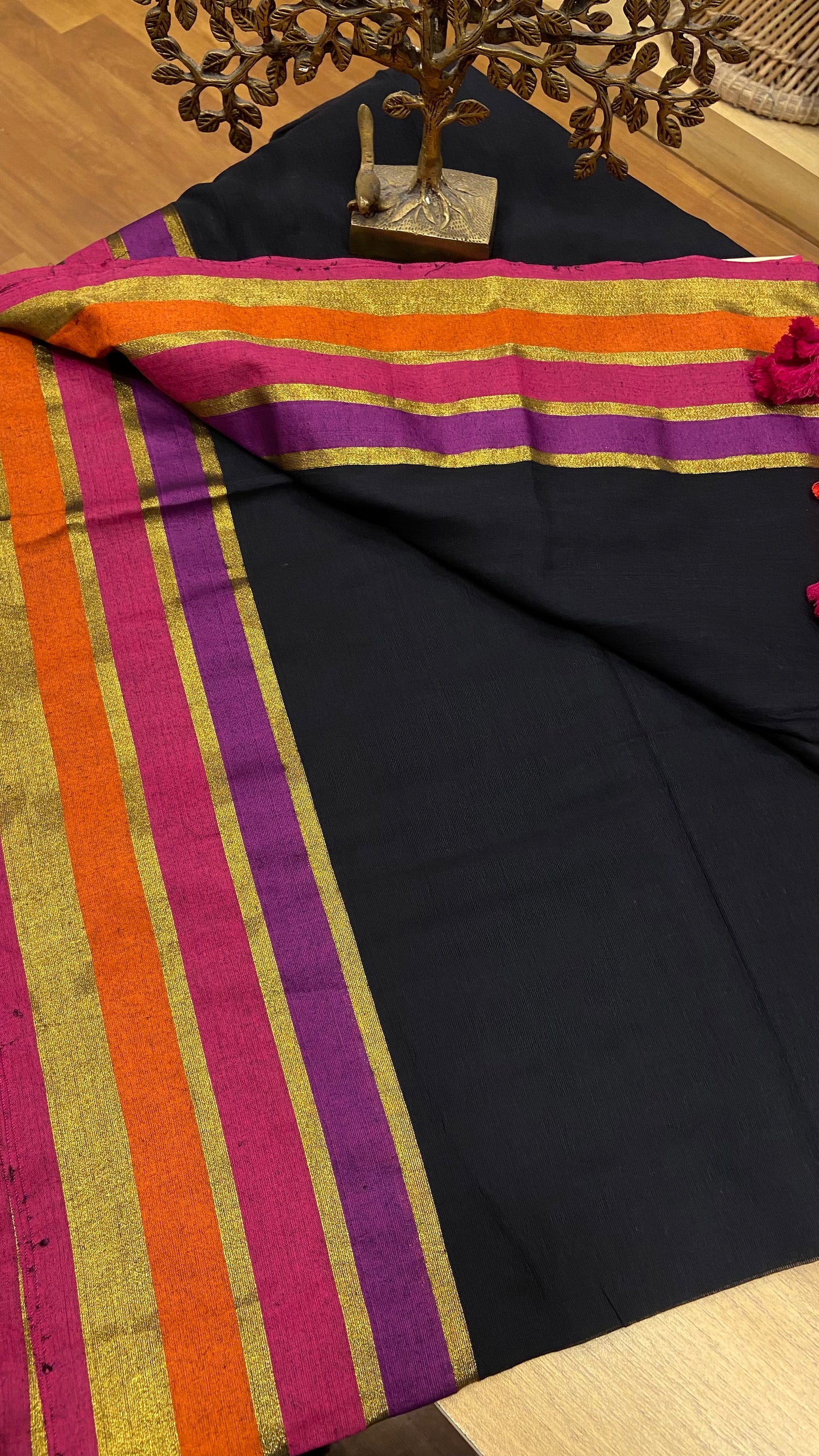 Mulmul Cotton saree