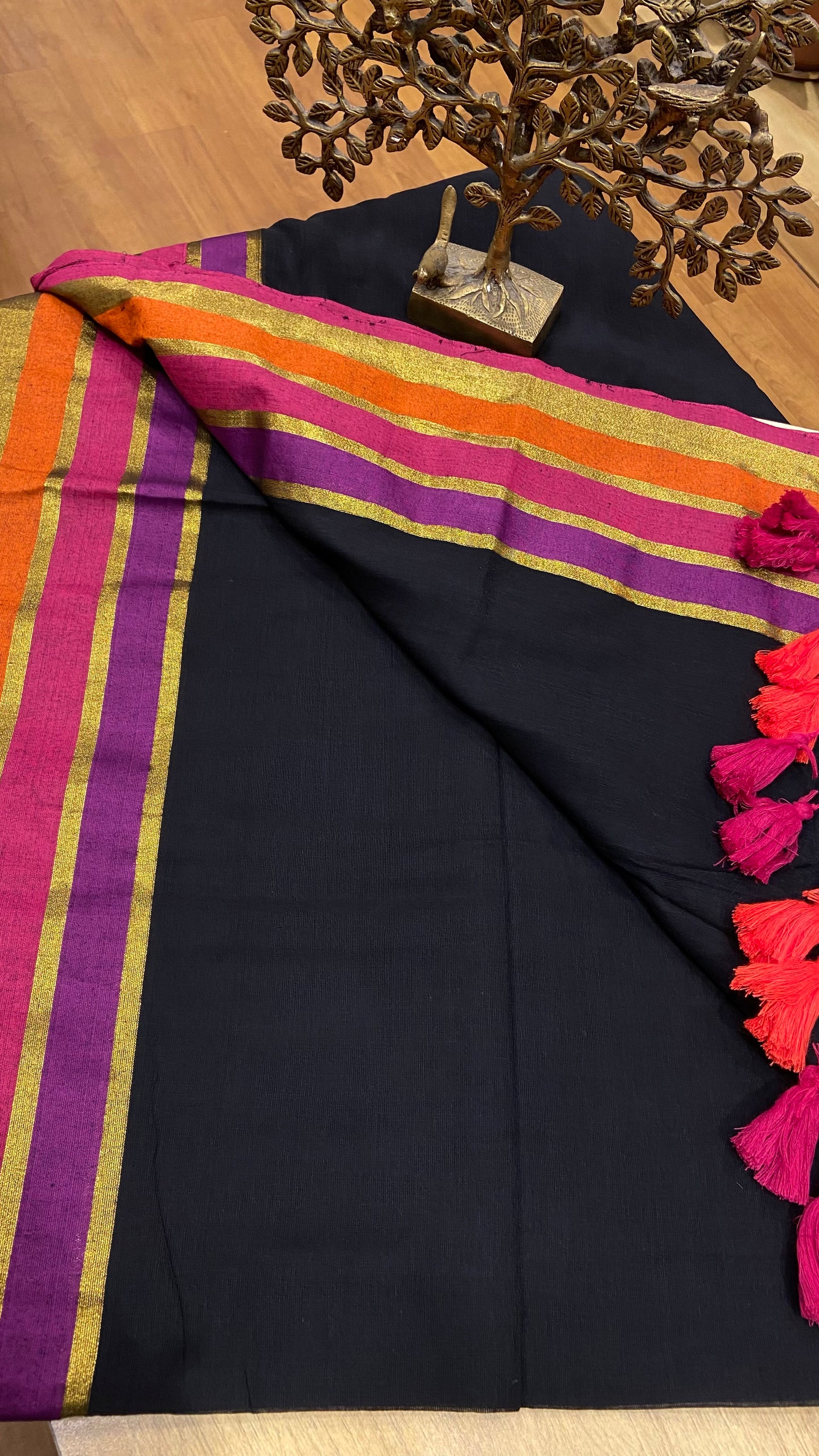 Mulmul Cotton saree