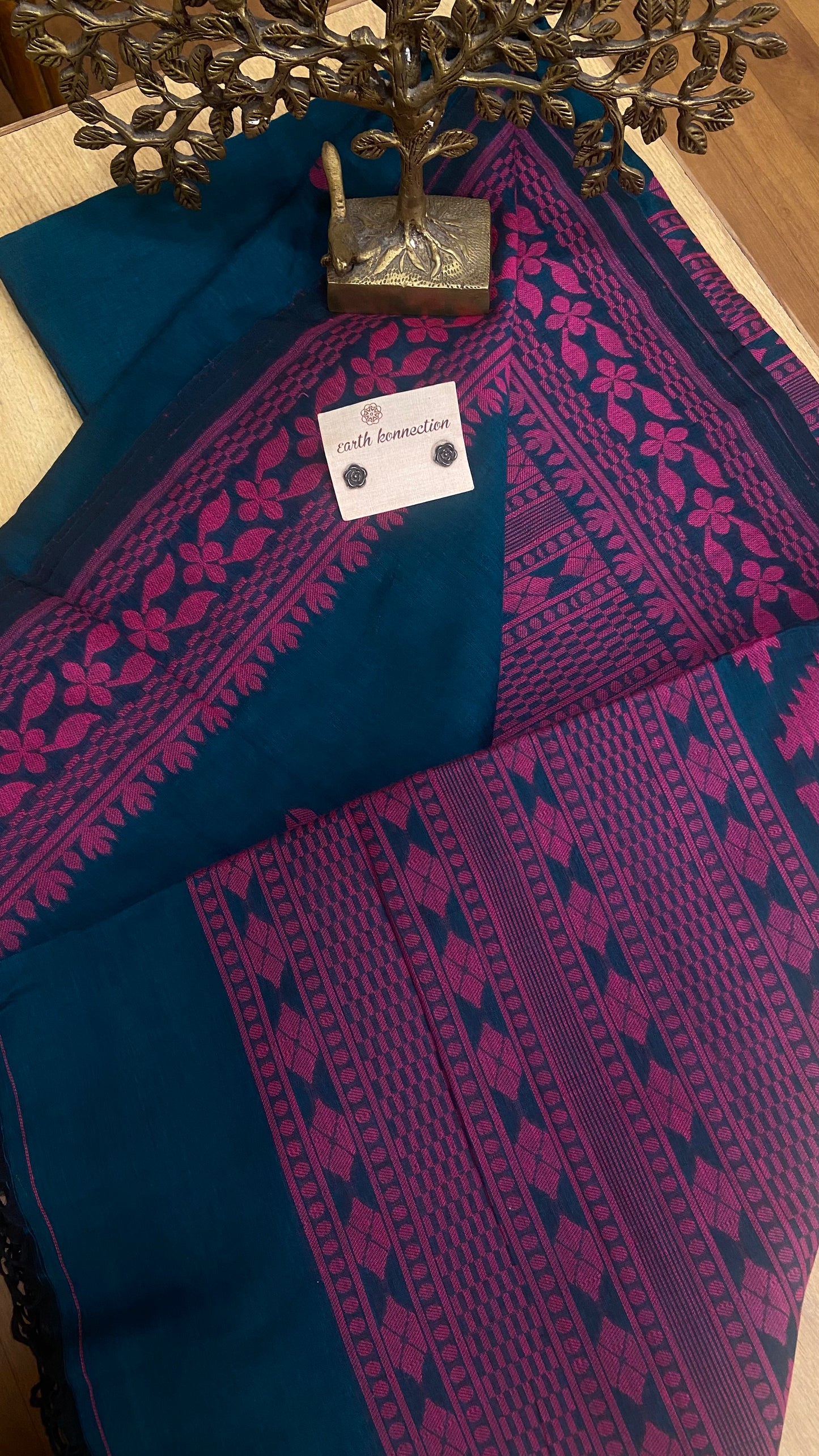 SOFT BENGAL COTTON JAMDANI SAREE