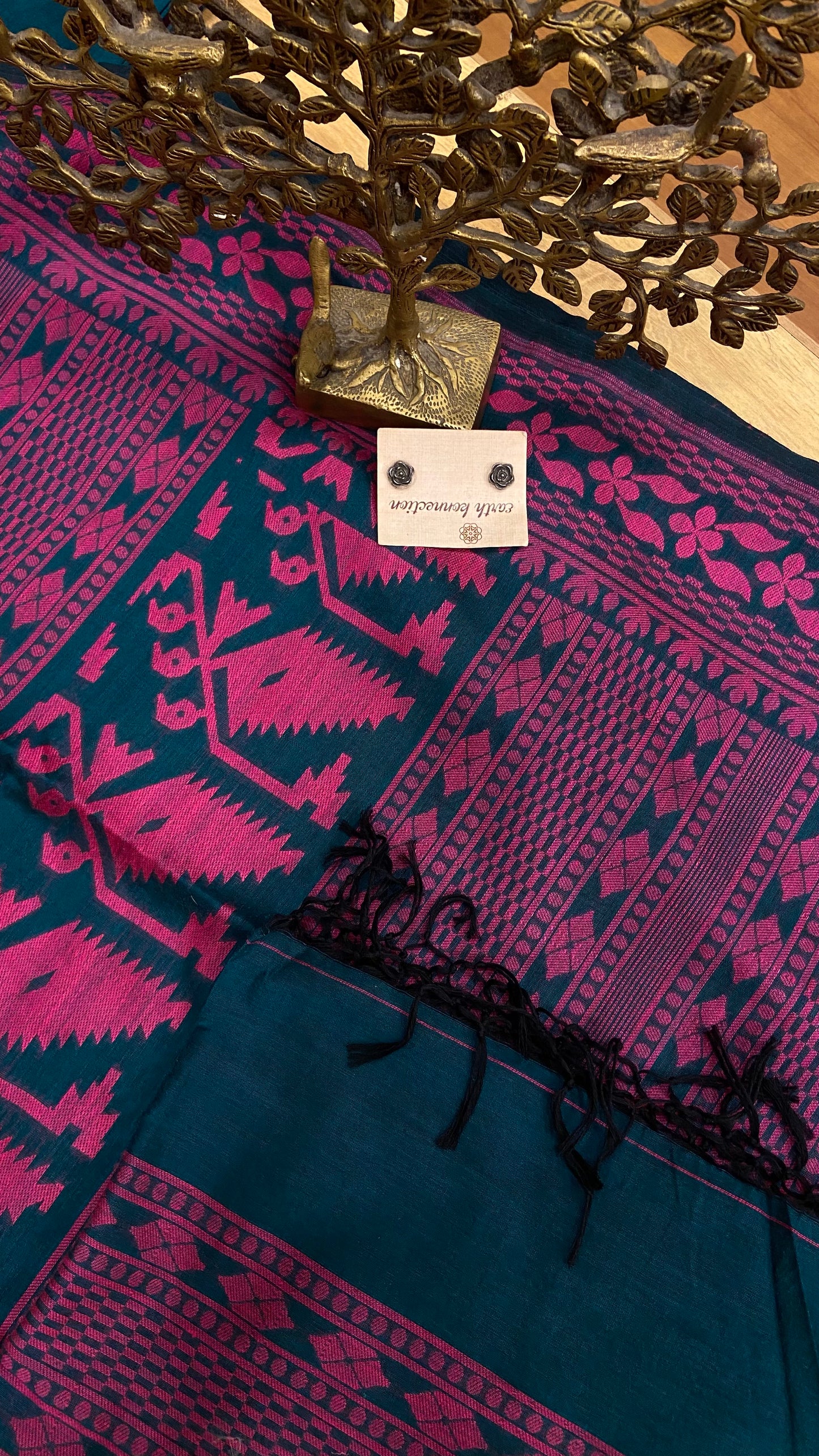 SOFT BENGAL COTTON JAMDANI SAREE